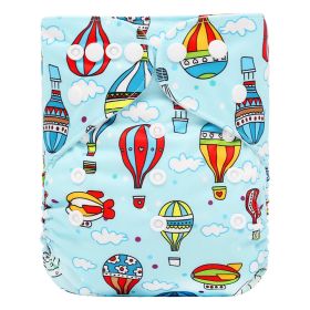Cloth Diaper Waterproof Leak-proof Baby Washable (Option: D12-Average Size)